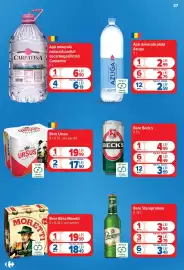 Catalog Carrefour săptămâna 39 Pagină 27: Bere Ursus €19,99, Bere Staropramen €3,94