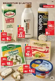 Catalog Carrefour săptămâna 39 Pagină 46: Smântână proaspătă €22,49, Laurt de băut cu proteine €8,99