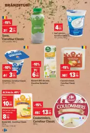 Catalog Carrefour săptămâna 39 Pagină 47: Carrefour Sensation băutură uht din ovăz €6,45, Cașcaval afumat €13,79