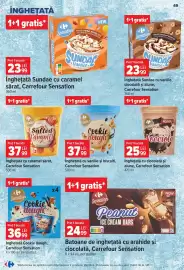 Catalog Carrefour săptămâna 39 Pagină 49: Carrefour Sensation inghețată €25,99, Carrefour Sensation €37,99