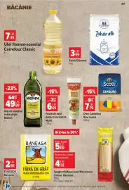 Catalog Carrefour săptămâna 39 Pagină 57: Ulei de măsline extra virgin Monini €49,89, Zahăr Diamant €3,59