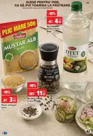 Catalog Carrefour săptămâna 39 Pagină 59: Galeo muștar alb boabe €3,39, Pirifan mix piper boabe €11,29