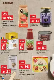 Catalog Carrefour săptămâna 39 Pagină 62: Carrefour Classic carne de vită €8,15, Măsline negre €7,85