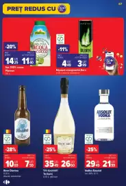 Catalog Carrefour săptămâna 39 Pagină 67: Suc 100% cocos €11,40, Burn băutură energizantă €3,99