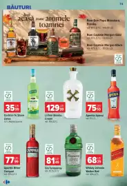 Catalog Carrefour săptămâna 39 Pagină 74: Zarea cocktail to share €35,99, Aperitiv Bitter Campari €77,99