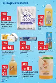 Catalog Carrefour săptămâna 39 Pagină 77: Carrefour Soft cremă pentru față €14,99