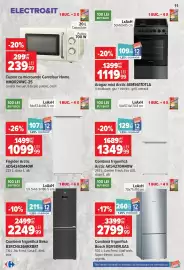 Catalog Carrefour săptămâna 39 Pagină 11: Aragaz mixt Arctic AEM5611DTLA €1.119,99, Arctic combină frigorifică €1.349,99