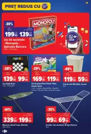 Catalog Carrefour săptămâna 39 Pagină 19: Arrigo Heinner uscător rufe aluminiu €69,90, Rubiks joc rubik rush €99,90