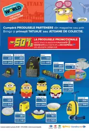 Catalog Carrefour săptămâna 39 Pagină 3: Minions tigaie €39,95, Rucsac €69,95