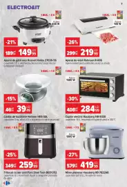 Catalog Carrefour săptămâna 39 Pagină 7: Hausberg mixer planetar €419,99, Rohnson aparat de vidat r-006 €219,99