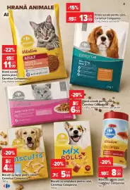 Catalog Carrefour Pagină 2: Carrefour Companino mix rolls €5,99, Companino hrană uscată pentru pisici €11,99