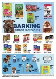 OK Foods catalogue Page 10: Marltons Veggie Dog Bites Assorted €14,99, Pedigree Dentastix Dog Treats €23,99