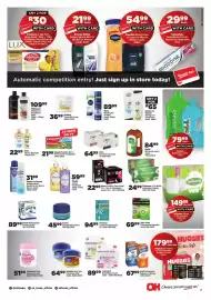 OK Foods catalogue Page 7: Kotex Sanitary Pads Assorted €22,99, Johnson's Baby Wipes Assorted €89,99