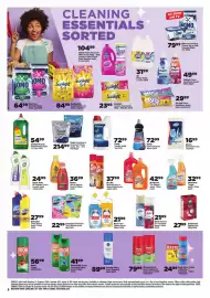 OK Foods catalogue Page 8: Finish Powerball or Dishwash Tablets €214,99, Mr. Min Multi-Surface or Wood Polish Assorted €37,99
