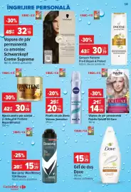 Catalog Carrefour Market săptămâna 39 Pagină 10: Nivea fixativ de par volume sensation €20,79