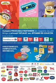 Catalog Carrefour Market săptămâna 39 Pagină 2: ILLUMINATION'S minionII UCS LLC Around the WORLD CĂLĂTORIE ÎN JURUL LUMII