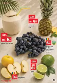 Catalog Carrefour Market săptămâna 39 Pagină 20: Carrefour market Mere golden €3,89, Limes €8,19