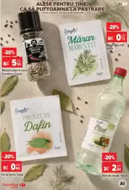 Catalog Carrefour Market săptămâna 39 Pagină 35: Simplu mărar mărunțit €71,00, Carrefour Classic rășniță piper 4 culori €5,59