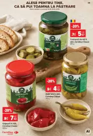 Catalog Carrefour Market săptămâna 39 Pagină 36: Gogosari în oțet, Carrefour Classic €7,43