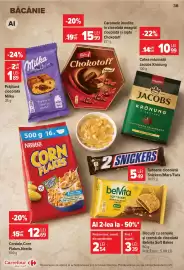 Catalog Carrefour Market săptămâna 39 Pagină 38: Biscuiți cu cereale şi cremă de ciocolată Belvita Soft Bakes €3,39