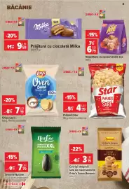 Catalog Carrefour Market săptămâna 39 Pagină 8: Star Pufuleți Sare €4,39, Milka prăjitură cu ciocolată €9,59