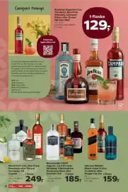 Kvickly tilbudsavis Side 6: Normandin VSOP Cognac, Jack Daniels Whiskey, Diplomático Mantuano Rom eller Aviation Gin €185,00
