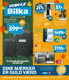 Bilka tilbudsavis Side 1: Realme C100 5G 128GB €1.499,00, Premium Heat træpiller €57,00