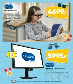 Bilka tilbudsavis Side 15: Lexilens elektroniske briller €4.699,00, Lexilens 24" computerskærm €5.995,00