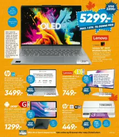 Bilka tilbudsavis Side 18: Hp Chromebook+ 14" 16:10 2k pc med touch €3.499,00, Lenovo L24-4C 23,8" computerskærm €749,00