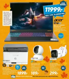 Bilka tilbudsavis Side 19: Hp farve laserprinter €1.899,00, Tp-link Tapo C210 Pan/tilt sikkerhedskamera €189,00