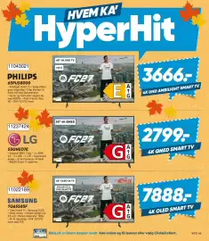 Bilka tilbudsavis Side 3: HVEM KA' HyperHit 11043021 HM 65" 4K UHD TV 60HZ EA PHILIPS FC27 65PUS8000 • Ambilight Smart TV