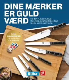 Bilka tilbudsavis Side 7: DINE MÆRKER ER GULD VÆRD Fra den 14. august 2026 til og med den 29. oktober 2026 kan du samle