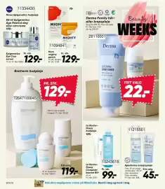 Bilka tilbudsavis uge 39 Side 10: La Roche-Posay Cicaplast baume B5+ €99,00, Biotherm hudpleje €129,00