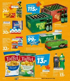 Bilka tilbudsavis uge 39 Side 20: Nestle pose eller kinder marked €30,00, Tuborg Øl €115,00