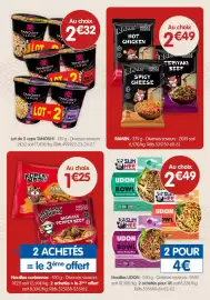 Catalogue b&m page 10: RAMEN NOODLE MASTER €2,49, Korean Ramen €1,25