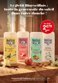 Catalogue b&m page 6: LE PETIT MARSEILLAIS Gel douche €2,79