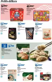 Catalogue Costco semaine 38 page 1: Bibigo - mandu aux crevettes entières €13,99, Gyozas aux crevettes €13,49