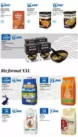 Catalogue Costco semaine 38 page 3: Ariake - soupes milos et tofu €12,49, Riz long eituve €11,99