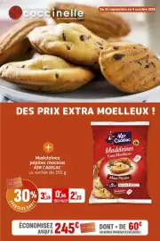 Catalogue Coccinelle Supermarché page 1: Ker Cadelac Madeleines €2,23