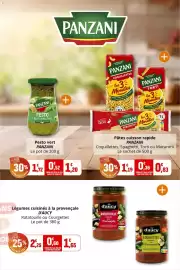 Catalogue Coccinelle Supermarché page 30: D'AUCY Légumes cuisinés à la provençale €1,65, PANZANI Pâtes cuisson rapide €0,83