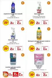 Catalogue Coccinelle Supermarché page 43: MÉNATEX Lavettes spéciales cuisine €2,80