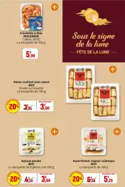 Catalogue Coccinelle Supermarché page 5: AGIS Assortiment vapeur asiatique €5,25, AGIS Gyoza poulet €3,60