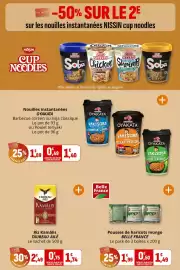 Catalogue Coccinelle Supermarché page 6: TAUREAU AILÉ Riz Kamâlis €1,74, Belle France Pousses de haricots mungo €1,49