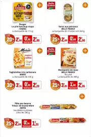 Catalogue Coccinelle Express page 13: Belle France Blanquette de Veau €2,85, Belle France Tarte aux poireaux €2,00