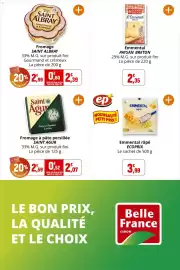 Catalogue Coccinelle Express page 15: SAINT ALBRAY Fromage €2,39, Saint Agur Fromage à pâte persillée €2,07