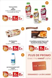 Catalogue Coccinelle Express page 17: LACTEL Lait demi écrémé UHT €0,97, Yoplait Yaourt à boire €1,10