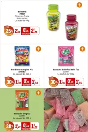Catalogue Coccinelle Express page 26: LUTTI Bonbons longfizz €1,02, HARIBO Bonbons orangina Pik €1,18