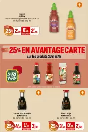 Catalogue Coccinelle Express page 8: KIKKOMAN Sauce soja sucrée €3,35, KIKKOMAN Sauce soja €2,69