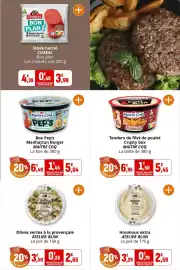 Catalogue Coccimarket page 8: ATELIER BLINI Olives vertes à la provençale €2,65, MAÎTRE COQ Tenders de filet de poulet €5,45