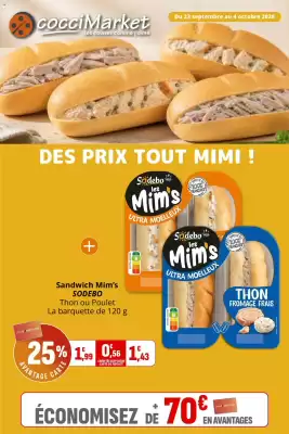Coccimarket (valable jusqu'au 4-10)
